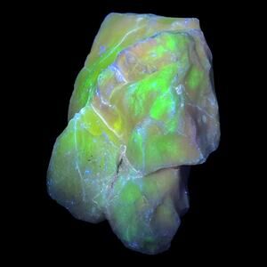 Jadeite Milk Glass Art Glass Cullet Multicolor Layered Swirl Slag Glass #4GX56